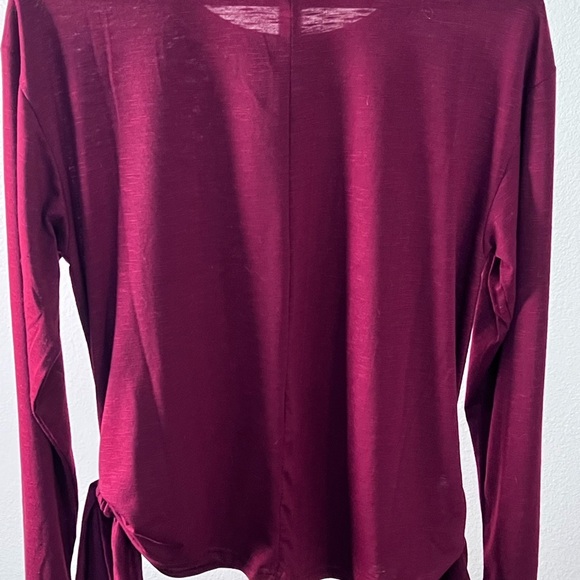 Love Riche Deep Red Blouse - Picture 2 of 4